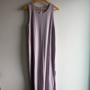 Babaton Lavender Sleeveless Maxi Dress